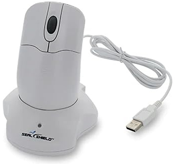 Seal Shield STWM042WE Wireless Mouse 1000dpi Weiß (Deutsches Tastaturlayout)