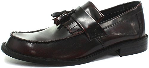 Roamers Men's Saddle Loafer, Black, M900A, Low Top, 8, 8.5, 9, 9.5, etc.