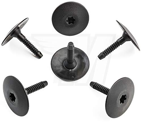 5x Torx Verkleidung Befestigungs Schraub Clips | 07147296886