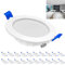 LZQ LED Einbaustrahler 20PCS 5W Einbauleuchten LED Spots 230V Deckenspots Einbau Strahler Decken Leuchte Set Einbau für Flur, Schlafzimmer, Wohnzimmer, Bad, Küche, Kaltweiß