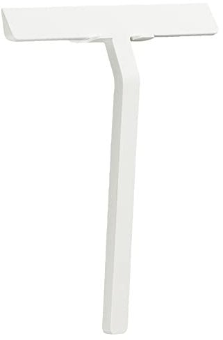 Zone Denmark Rim Duschabzieher mit Halter, 23 x 22 cm, Weiß