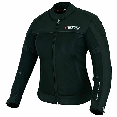 BOSmoto Motorradjacke Damen Atmungsaktive Sommer Mesh Motorcycle Stadt Textiljacke Damen mit CE Schulter Ellbogen und Rückenprotektoren, (DE/NL/SE/PL, Alphanumerisch, XS, Regular, Regular, Sunshine)