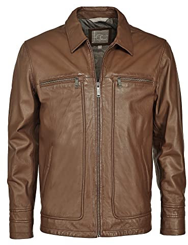 JCC Lederjacke 3102230 Dark Brown