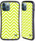 Head Case Designs Lime Green Neon Zigzag Hybrid Case Compatible With Apple iPhone 13 Pro Max