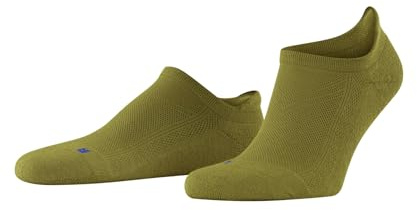 FALKE Unisex Cool Kick Sneaker U SN Breathable Low-Cut Plain 1 Pair Trainer Socks, Green (Vegetal 7471), 2.5-3.5