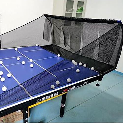 Tischtennisball Fangnetz – Premium-Übungsnetz für Ballsammlung während des Tischtennis-Robotertrainings – Befestigung am Tischtennis-Tisch – perfektes Multi-Ball-Trainingsgerät