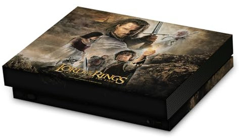 Head Case Designs Officially Licensed The Lord Of The Rings The Return Of The King Main Characters Posters Vinyl Sticker Gaming Skin Decal Cover Compatible With Xbox One X Console
