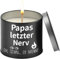PRSTENLY Vatertagsgeschenk für Papa, 9OZ Kerze Geschenke für Bester Papa Vatertag Geburtstag, Geburtstagsgeschenk für Papa Vater von Kindern, Papas Letzter Nerv