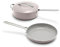 GreenPan Nova 10” Frying Pan Skillet and 4.37QT Sauté Pan with Lid, Oprah’s Favorite Things 2024, PFAS-Free Ceramic Nonstick, Induction Suitable, Sear, Fry, Broil, Dishwasher & Oven Safe, Clay