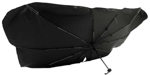 Parasol para Auto Parabrisas Interior, Sombrilla para Auto SUV y Camión, Diseño Patentado (Universal Ajustable De 125X65cm A 145X80cm)