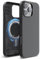 elago Magnetic Leather Case Compatible with iPhone 16 Pro Max Case, Compatible with All MagSafe Accessories, 6.9 inch - Built-in Magnets, Vegan Leather, Shockproof, Water-Resistant (Black)