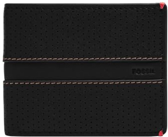 Fossil Sport Tourer Brieftasche/Kartenetui aus Leder oder Polyester für Herren