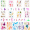 GORGECRAFT 13 Teiliges Zeichenschablonen Set Sport Ballett Wiederverwendbare Malschablone Weißer Kunststoff Große Menschliche Figur Malvorlagen Für Holz Wände Stoffe Fliesen Böden Möbel DIY Basteln