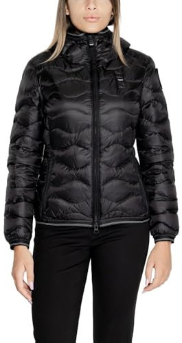 Blauer Piumino Camelia Giubbino Corto Donna Poliestere Nero Xl