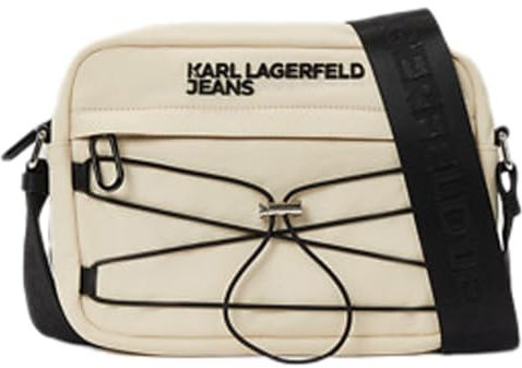 Karl Lagerfeld Jeans Herren Utility String Crossbody Beige, One size