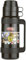 Ther-mos Mondial Flask 100 ml OR 500 ml Hot Cold Tea Coffee Drink Travel Vacuum Flask Spill Proof with Handle & Lid Double Walled Insulated (Black, 1000 ml)