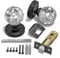 Bwintech 1 Par Pomos De Cristal Negro, 65mm Palace Style Cristal Manija De La Puerta Interior Con Kit Para Pasaje, Dormitorio, Pasillo