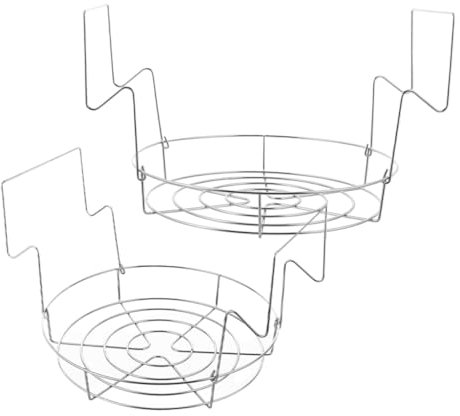CONGARTENO 2 Pièces Support De Mise Conserve Acier Inoxydable pour Bain d'eau Fournitures De Cuisine Pratiques