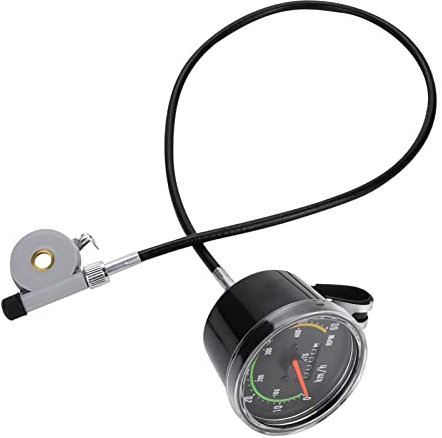 Generic Fahrradcomputer, Mechanischer Fahrradcomputer, Fahrradtacho, Kilometerzähler, Kompatibel mit 26/27,5/28/29 Zoll Fahrrädern für Radtouren