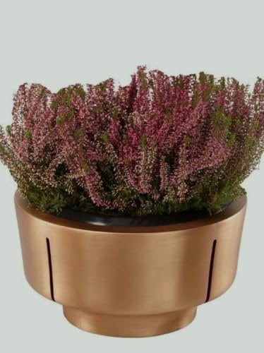 Generisch Moderne Grabschale aus Bronze Pflanzschale Blumenschale für Grab&Friedhof
