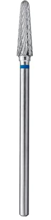 STALEKS PRO fresa de carburo de tungsteno para torno de uñas, broca 4x13 mm. Forma troncocónica Expert (Grano Medio)