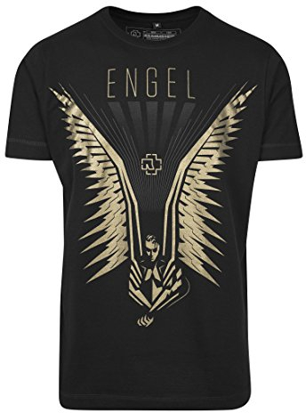 Other Brands Rammstein Herren T-Shirt Flügel Tee, Black, XXL, RS002