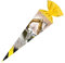 Nestler 5700422 - Schultüte Baustelle, 70 cm, rund, mit Verschluss aus Filz