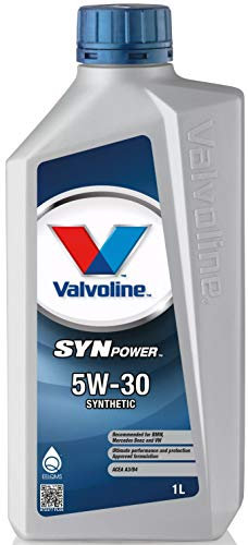 Valvoline Motoröl 5W-30 SynPower Vollsynthetiköl Motor Öl ACEA A3/B4 API SL API CF 1L