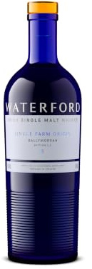 Waterford Ballymorgan I Irish Single Malt Whisky I Single Farm Origin I Fruchtige Noten kombiniert mit Milchschokolade und Vanille I 50% Vol. I 700 ml