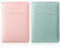 2 Stücke Braut Reisepasshüllen Halter Reise Brieftasche Reisepasshülle (Rosa und Grün)