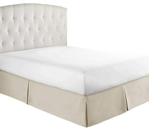 Jupe De Lit/Cache Sommier Goutte À Poussière Plissée À Poussière De Poussière De Literie De Literie De Couche De Base De Cantonnière Blanche (Color : D, Size : 140 * 200+35cm)