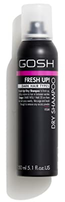 Gosh - Fresh Up Dry Shampoo for Dark Hair 150 ml (Bundle)