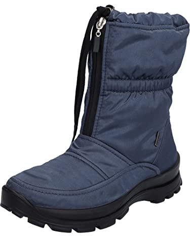 Westland Damen Snowboots Grenoble 118,Weite G (Normal),Wechselfußbett,wasserdicht,Schneestiefel,Schneeboots,Schneeschuhe,Blau (Jeans),42 EU / 8 UK