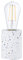 Modern and Unique White Mosaic Concrete Table Lamp for Vintage Industrial Feature Style Light Bulbs | 1 x E27 60w Maximum | 11cm x 8cm by Happy Homewares