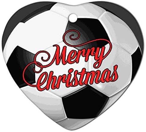 Baseball Fußball Sport Hängende Ornamente Golf Volleyball Herz Weihnachtsbaum Ornament Keramik Kreis Elegant Männer Weihnachtskugel für Xmas Tree Dekoration