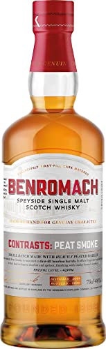 BENROMACH PEAT SMOKE BOURBON 2012 46%