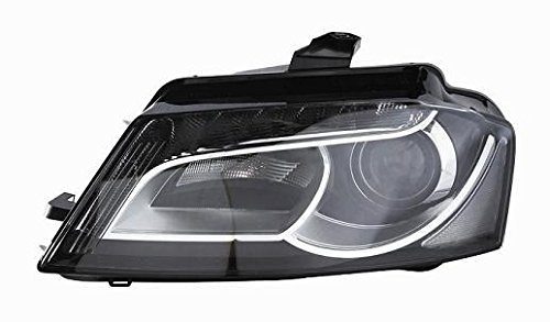 CG94 D3S LED-Projektor Xenon D3S mit Motor [DX-Seite] Schwarze Windschutzscheibe für Auto: A3 3 Türen