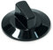 LEMONA electronics Bouton de contrôle noir Ø 50 mm pour thermostat de four (trou en forme de D Ø 6 x 4,6 mm) 0000.524.413