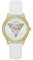 GUESS Damen-Armbanduhr von Lady Idol, analog, Quarz, mit Lederarmband.
