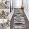 ZDYHMrj Teppich Läufer Flur Küche rutschfest waschbar Teppichläufer Lang Gold 100X150CM Modern Design Meterware Korridor Tepiche Esszimmer Schlafzimmer Wohnzimmer Schmutzfangmatte Küchenteppich