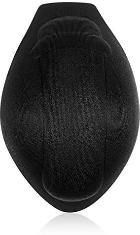 Theaque Men Bulge Enhancing Mens Padded Underwear Cup Sponge Pad Swimwear Padded Pump Male Package Enhancer Removable Pad for Swimwear Brief Shorts Underwear Padded Black