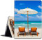BPQOJB for Microsoft Surface Pro 7 Case with Adjustable Stand & Auto Wake/Sleep Slim Smart Protect Cover Tablet Case for Microsoft Surface Pro 7 Plus/6/5/4 12.3 inch - Turquoise Tropical Sea