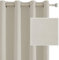 Ystyle Tende Oscuranti per Interni 2 Pezzi, 140x240 CM, Termiche Isolanti, Anti-Rumore, con Anelli, Tenda Moderna Per Camera da Letto e Soggiorno, Beige