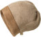 Disana Beanie Baby, Kind - 100% Bio-Merino – atmungsaktiv, bequem & weich - Unisex 42-54 cm – nachhaltig & fair – angenehme Wärme, Kopf an - Made in Germany | Karamell-Natur Gr. 1