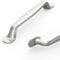 Coinkoly 10 Pack Brushed Satin Nickel Cupboard Handles - 128mm Hole Centers - Kitchen & Wardrobe Handles - UK0004