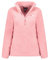 Geographical Norway Tug Lady Hz - Polaire Fine Femme Chaude Fermeture Zip - Veste Automne Hiver Printemps Chaud Femmes - Longues Manches Vetement Pull Fourrure Doux Confort (ROSE POUDRE XXL)