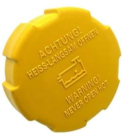 Radiator Expansion Water Tank Cap OEM 1304677 9202799, Coolant Cap Cover Compatible with Opel Saab Vauxhall Astra H Corsa D Zafira B Vectra C Signum Car Brake Fluid Reservoir Replacement