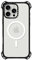 CASETiFY Bounce iPhone 16 Pro Max Case [Shockproof / 21.3ft. 6X Military Grade Drop Protection/Compatible with Magsafe] - Clear Black