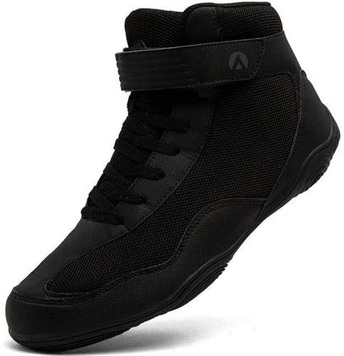 Mufanton Scarpe da Boxe, Wrestling e Pugilato Traspiranti Combat - Stivali Leggeri per Bambini