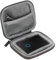 Tweozhui Etui Pochette Disque Dur Externe, Etui pour Samsung T7 Shield External SSD, Housse de Protection résistante aux Chocs et à l'eau, étui pour Disque Dur Portable avec Serre-câble, Noir